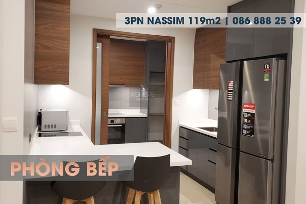 Bán 3 phòng ngủ Nassim Thảo Điền view sông 119m2 | Top những căn đẹp nhất Nassim Thảo Điền